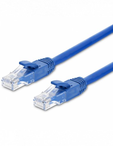 Acconet CAT6 0.5m UTP Flylead (Patch Lead) Blue | CAT6-FLY-0.5-BLUE