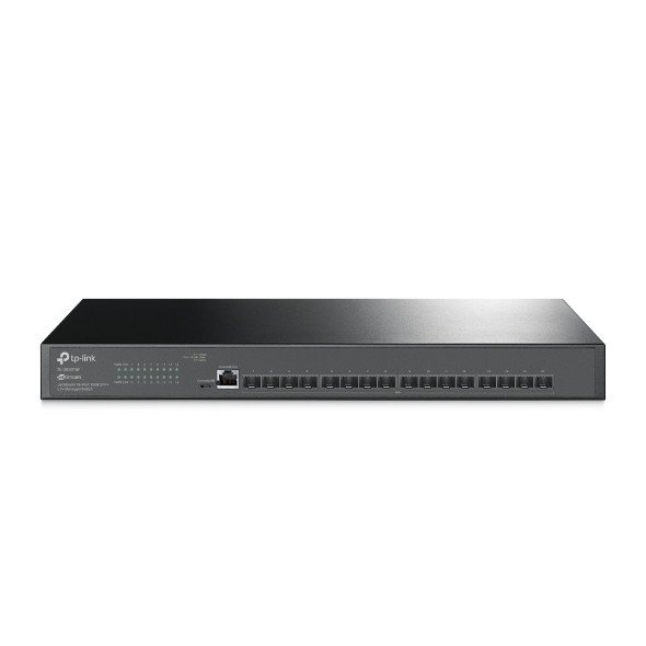 TP-Link JetStream 16-Port 10GE SFP+ L2+ Managed Fiber Switch