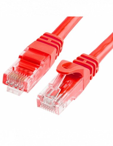 Acconet CAT6 2m UTP Flylead (Patch Lead) Red | CAT6-FLY-2-RED